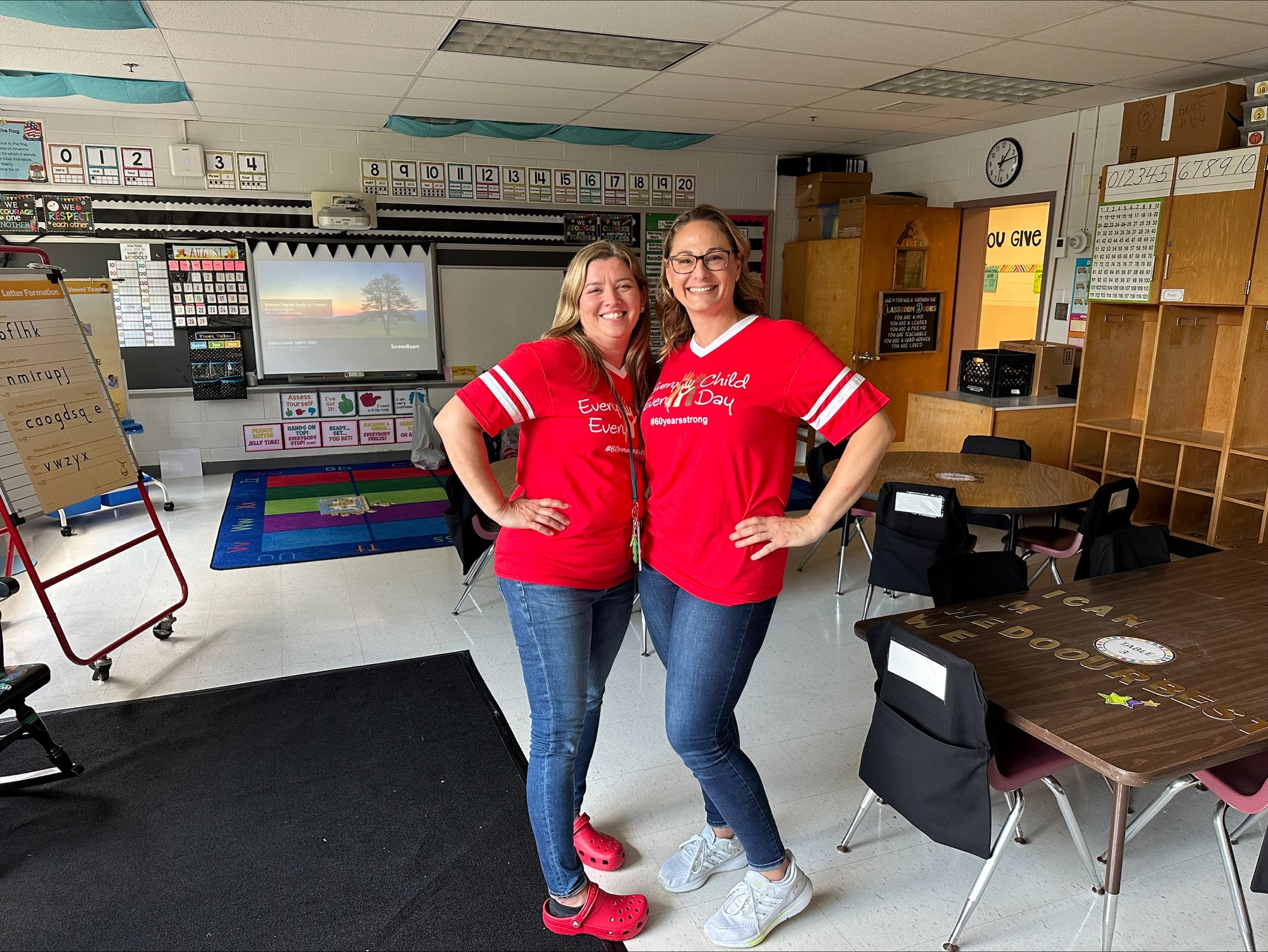 First Grade Little Run Elementary School